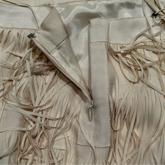 NWOT Fun PART TWO Copenhagen Cream Color Skirt - Picture 4 of 7